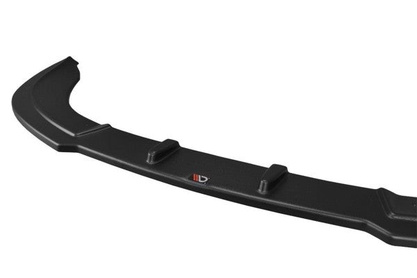 Maxton Front Splitter V.2 Audi A4 S-Line B6 - Gloss Black
