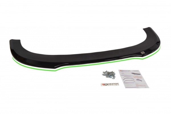 Maxton Front Splitter Audi RS6 C6 - Gloss Black
