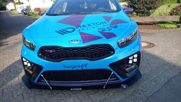 Maxton Front Racing Splitter Kia Cee'D / Pro Cee'D Gt Mk2