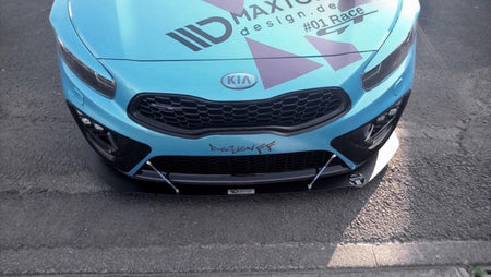 Maxton Front Racing Splitter Kia Cee'D / Pro Cee'D Gt Mk2