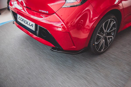 Maxton Rear Side Splitters Toyota Corolla Xii Hatchback - Gloss Black