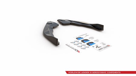 Maxton Rear Side Splitters Toyota Corolla Xii Hatchback - Gloss Black