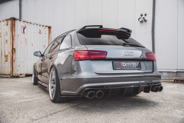 Maxton Rear Side Splitters Audi S6 / A6 S-Line C7 Fl