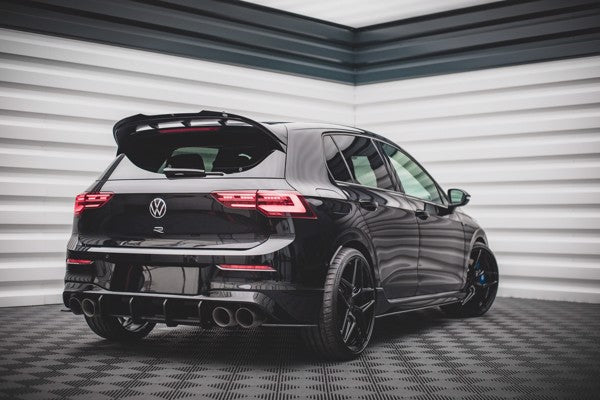 Maxton Street Pro Rear Diffuser Volkswagen Golf R Mk8 - Black