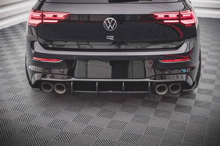 Maxton Street Pro Rear Diffuser Volkswagen Golf R Mk8 - Black