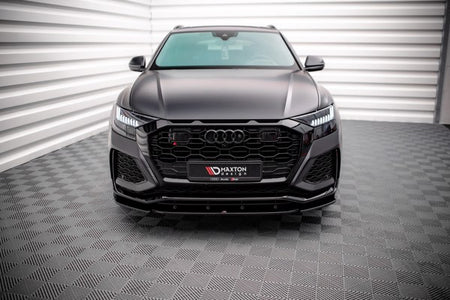 Maxton Front Splitter V.1 Audi RSQ8 Mk1 - Gloss Black