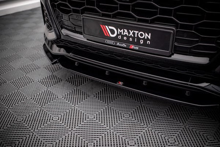 Maxton Front Splitter V.1 Audi RSQ8 Mk1 - Gloss Black