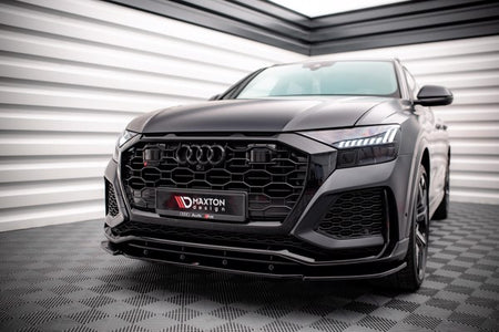 Maxton Front Splitter V.1 Audi RSQ8 Mk1 - Gloss Black