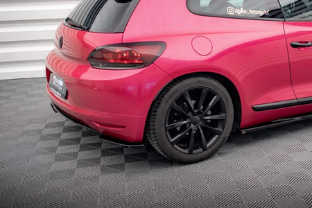 Maxton Rear Side Splitters Volkswagen Scirocco Mk3 - Gloss Black