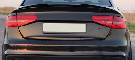 Maxton Spoiler Cap Audi S4 B8 Fl Sedan - Gloss Black