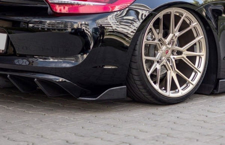 Maxton Rear Side Splitters Porsche Cayman Mk2 981C