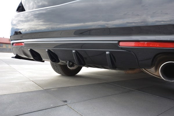 Maxton Rear Valance Honda Accord Mk8. (Cu-Series) Preface Sedan - Gloss Black