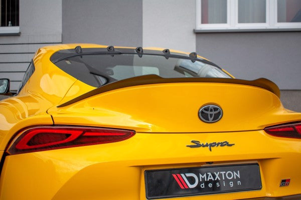 Maxton Spoiler Extension Toyota Supra Mk5 - Gloss Black