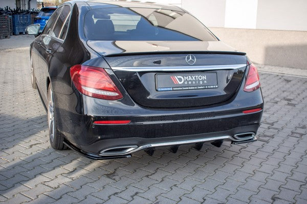 Maxton Spoiler Extension Mercedes-Benz E-Class W213 Amg-Line - Gloss Black