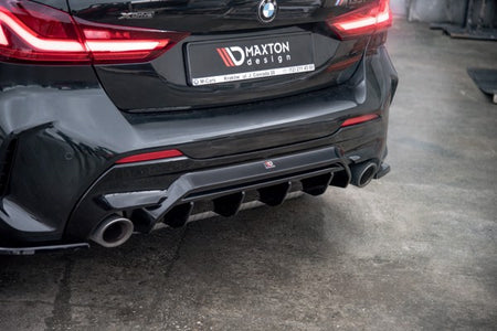 Maxton Rear Valance V.1 For BMW 1 F40 M-Pack/ M135I - Gloss Black