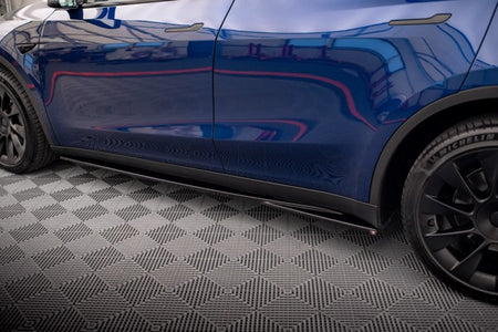 Maxton Side Skirts Diffusers V.1 Tesla Model Y - Gloss Black