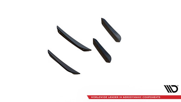 Maxton Front Bumper Wings (Canards) Porsche 911 Carrera Aero 992