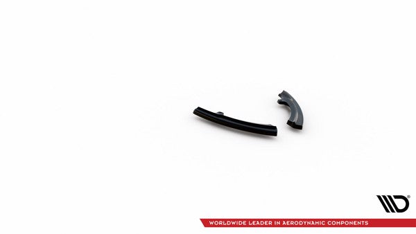 Maxton Rear Side Splitters Mazda 3 Mk3 - Gloss Black