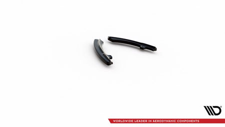 Maxton Rear Side Splitters Mazda 3 Mk3 - Gloss Black