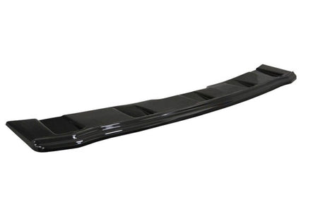 Maxton Central Rear Splitter Audi A5 F5 S-Line (Without Vertical Bars) - Gloss Black