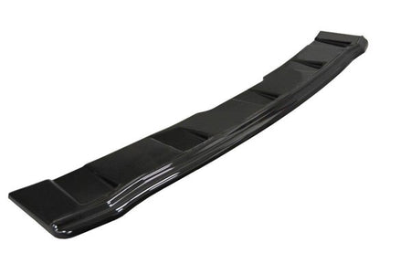 Maxton Central Rear Splitter Audi A5 F5 S-Line (Without Vertical Bars) - Gloss Black