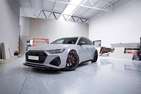 Maxton Side Skirts Diffusers V.2 Audi RS6 C8 / RS7 C8 - Gloss Black