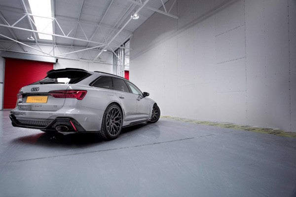 Maxton Side Skirts Diffusers V.2 Audi RS6 C8 / RS7 C8 - Gloss Black