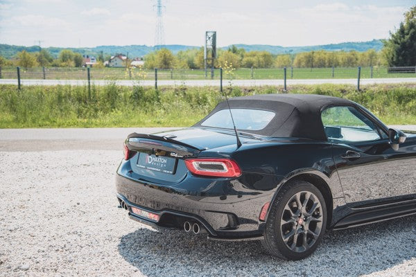 Maxton Spoiler Cap Fiat 124 Spider Abarth - Gloss Black