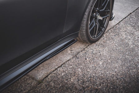 Maxton Side Skirts Diffusers Mercedes-Amg Gt 53 4-Door Coupe - Gloss Black