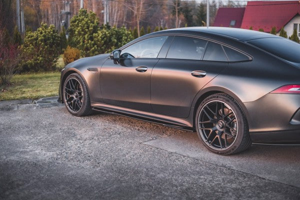 Maxton Side Skirts Diffusers Mercedes-Amg Gt 53 4-Door Coupe - Gloss Black