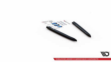Maxton Rear Side Splitters Volkswagen Arteon R - Gloss Black