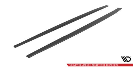 Maxton Street Pro Side Skirts Diffusers Audi A5 S-Line / S5 Sportback F5 - Black