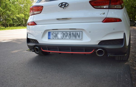 Maxton Rear Valance Hyundai I30 N Mk3 Hatchback - Gloss Black