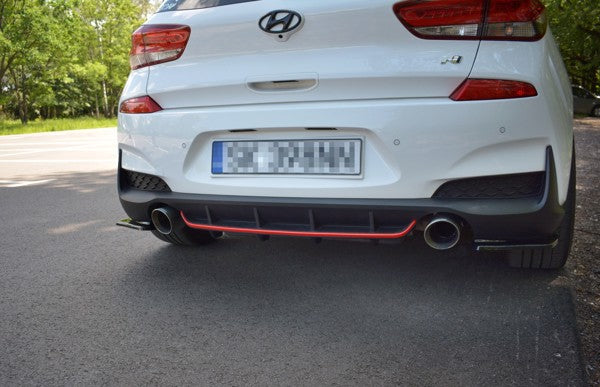 Maxton Rear Valance Hyundai I30 N Mk3 Hatchback - Gloss Black