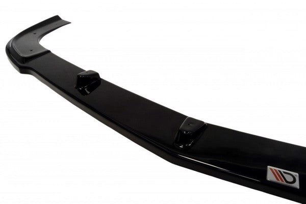 Maxton Front Splitter Mercedes C-Class C219 - W204 Amg Look - Gloss Black