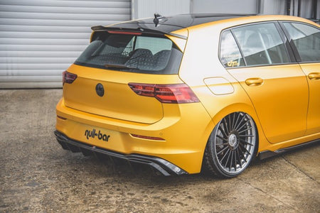 Maxton Rear Valance VW Golf 8 - Gloss Black