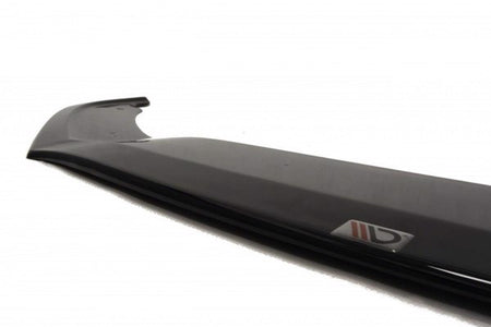 Maxton Front Splitter VW Scirocco R Ver2 - Gloss Black