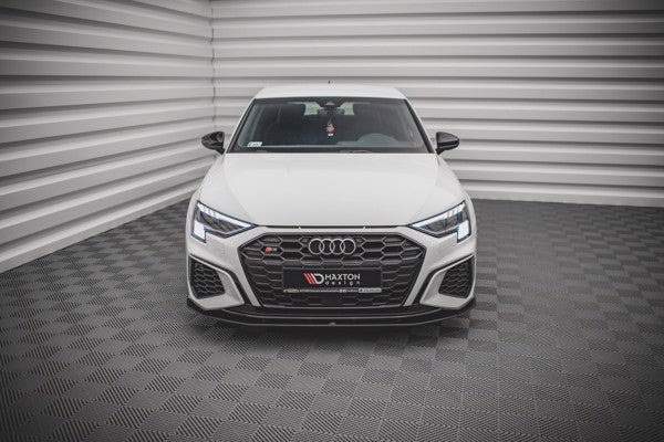 Maxton Street Pro Front Splitter Audi S3 / A3 S-Line 8Y - Black