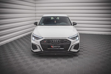 Maxton Street Pro Front Splitter Audi S3 / A3 S-Line 8Y - Black