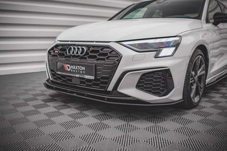 Maxton Street Pro Front Splitter Audi S3 / A3 S-Line 8Y - Black