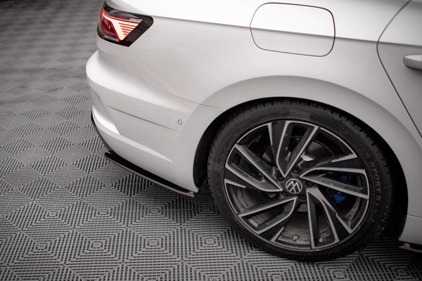 Maxton Street Pro Rear Side Splitters Volkswagen Arteon R - Black