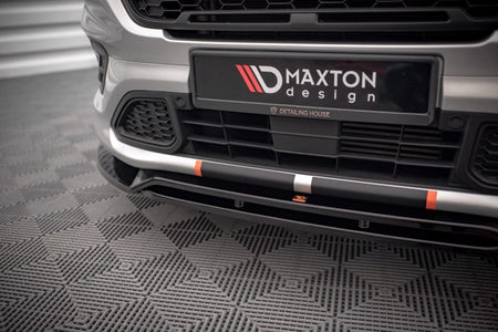 Maxton Front Splitter Ford Transit Custom St-Line Mk1 Facelift - Gloss Black