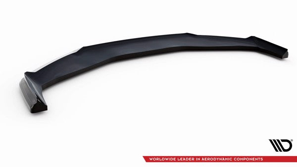 Maxton Front Splitter V.3 BMW 7 M-Pack / M760E G70 - Gloss Black