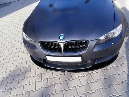 Maxton Front Splitter BMW M3 E92 / E93 (Preface Model) - Gloss Black