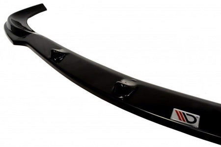 Maxton Front Splitter Mercedes Clk W 209 For Standard Version - Gloss Black