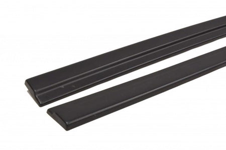 Maxton Side Skirts Diffusers Audi S7 / A7 S-Line C7 Fl - Gloss Black