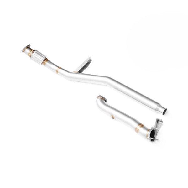 RM Motors Downpipe AUDI A6 C6 2.7, 3.0 TDI (CATALYST + DPF)