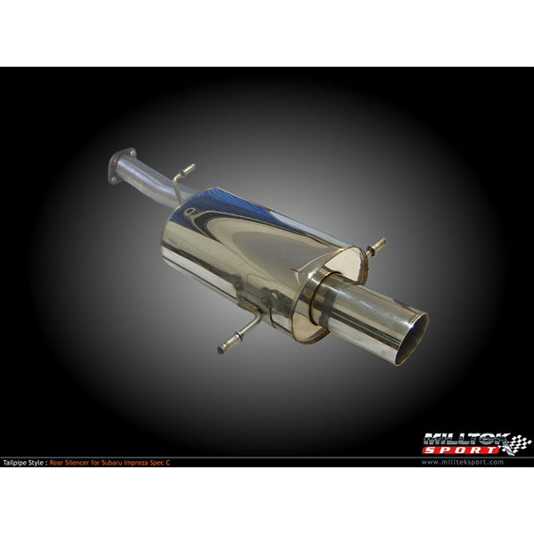 Milltek Cat-back Subaru Impreza 2.0 Turbo WRX and STi