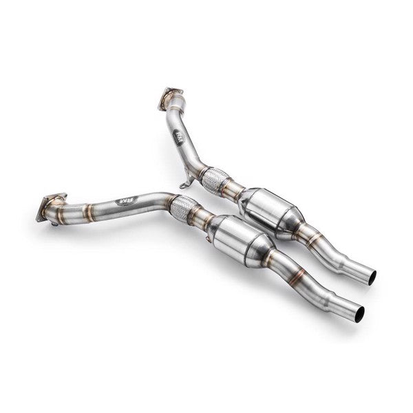 RM Motors Downpipe AUDI S4, RS4 B5 2.7 T + SILENCER