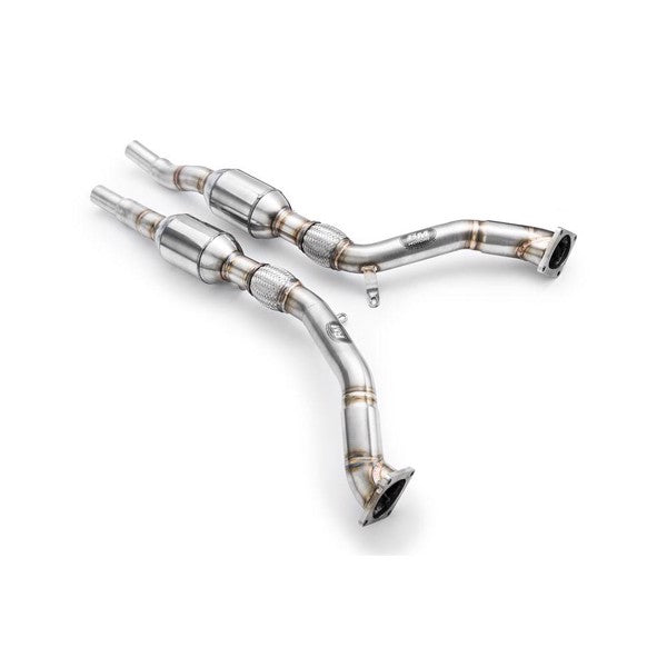 RM Motors Downpipe AUDI S4, RS4 B5 2.7 T + SILENCER